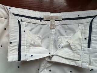 Pantalón corto Springfield Estrellas Marfil