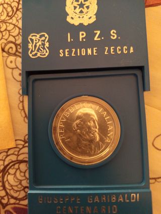 Moneta commemorativa Giuseppe Garibaldi