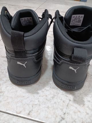 Scarpe Puma alte colore nero