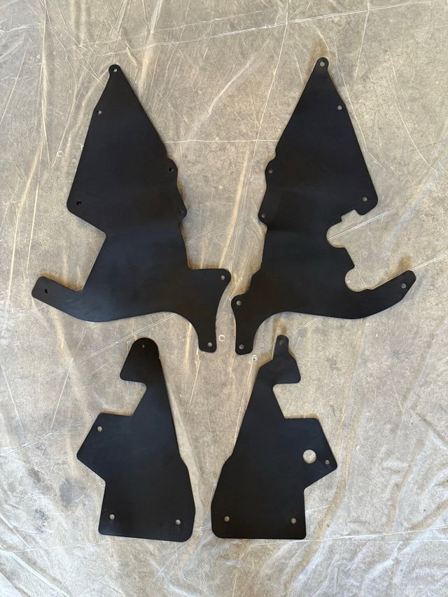 4 Paraspruzzi FORD RANGER y RAPTOR