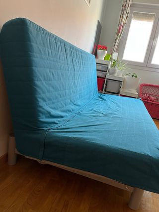 Sofá Cama Ikea Azul
