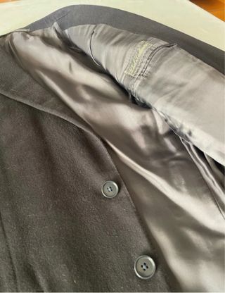 Abrigo Ermenegildo Zegna Negro Hombre