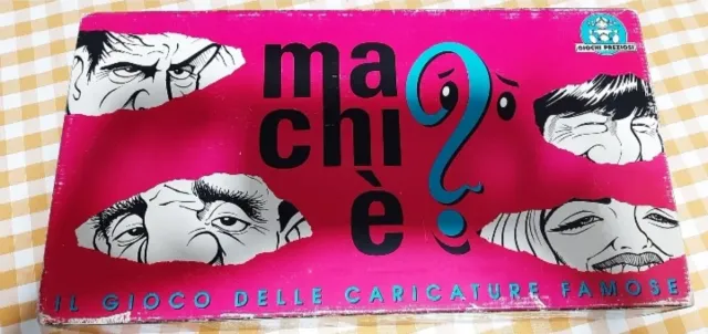 Gioco da tavolo Ma chi è?