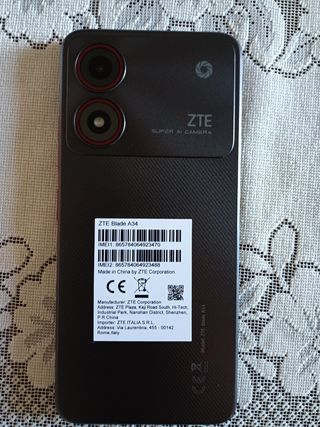 ZTE Blade 34 64GB Nero