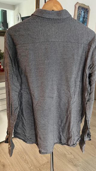 Camisa Massimo Dutti XL Gris