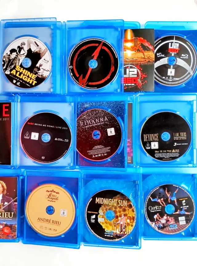 Colección Blu-ray Música y Conciertos