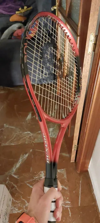 Raqueta de Tenis Dunlop Roja