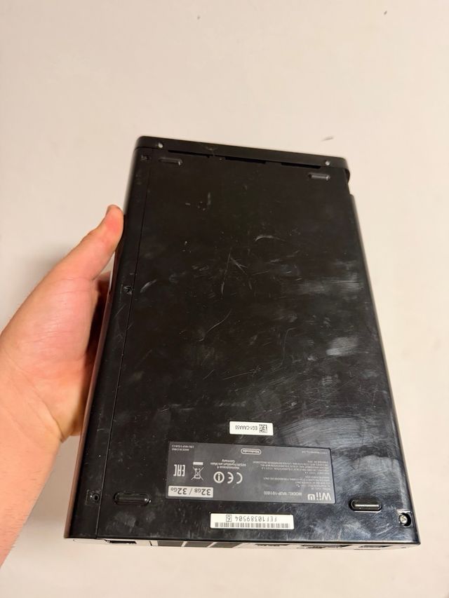 Nintendo Wii U Negra - Para Reparar/Piezas