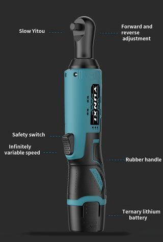 CARRACA ELECTRICA NUEVA TRINQUETE LLAVE TALADRO __