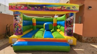 Castillo hinchable infantil medidas 5x5
