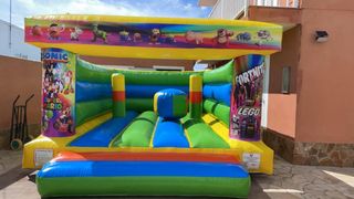 Castillo hinchable infantil medidas 5x5