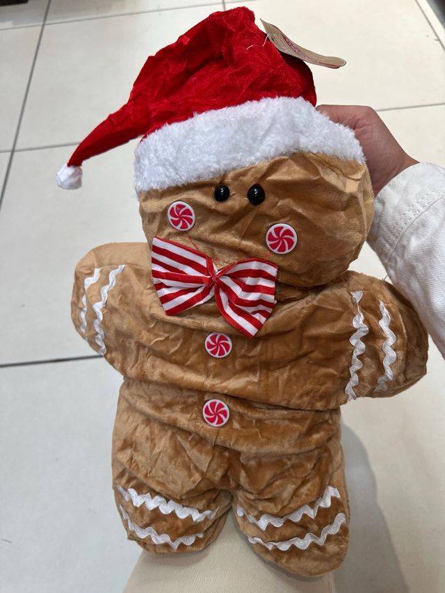 Cuscino Pan di Zenzero Natale 36x11x50 cm