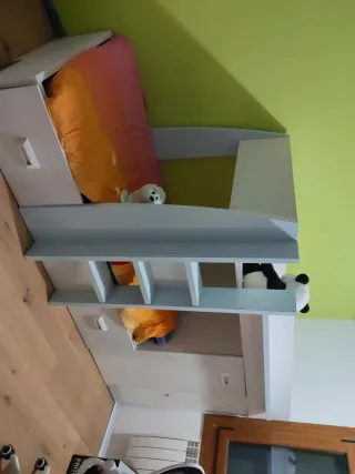 Cama tren infantil