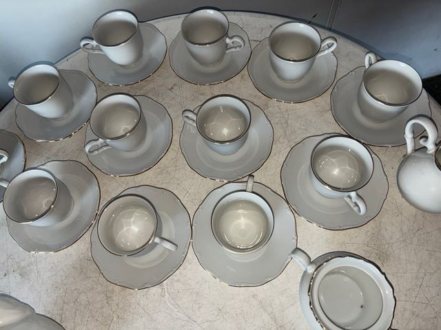 Juego de té KARLSBADER porcelana