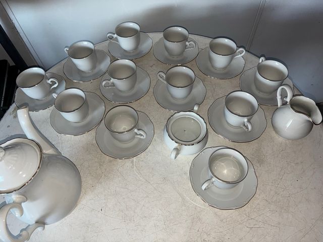 Juego de té KARLSBADER porcelana