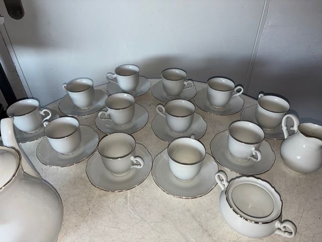 Juego de té KARLSBADER porcelana