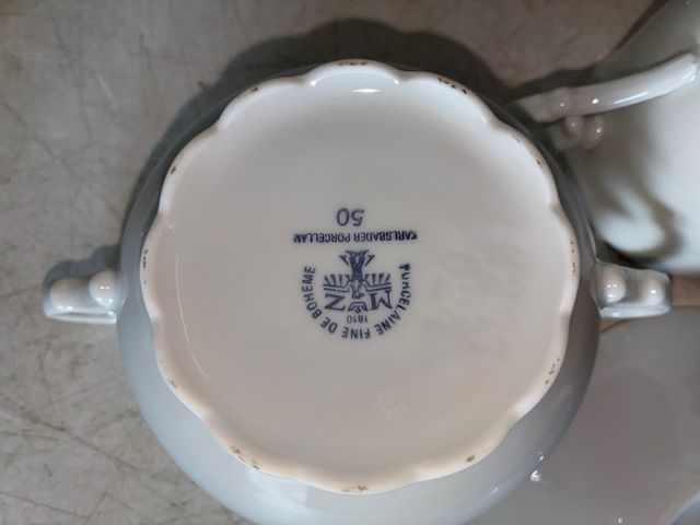 Juego de té KARLSBADER porcelana
