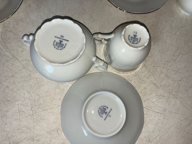 Juego de té KARLSBADER porcelana