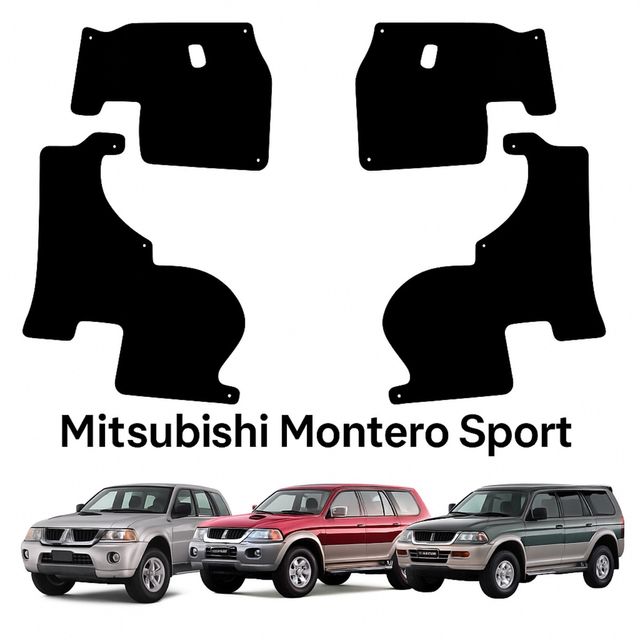 4 Paraspruzzi Mitsubishi Montero Sport