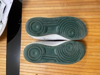 Nike Air Force 1 Blancas y Verdes Talla 39