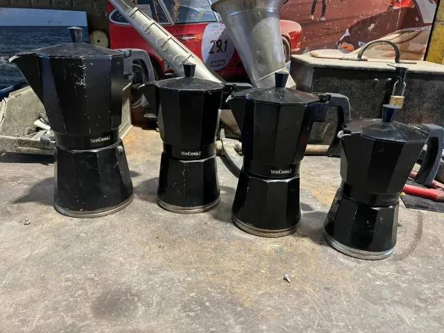 Lote 4 cafeteras WeCook
