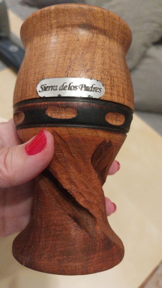 Mate madera raíces argentinas