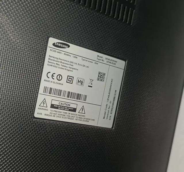 Samsung TV Curva UE48J6300AK