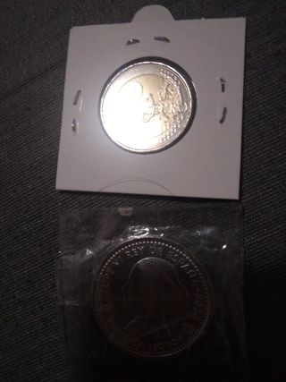 Moneda España Policía otra de la princesa Leonor 