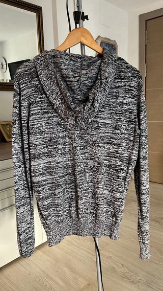 Jersey con capucha estampado M