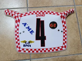 Portanúmeros Dyno Gt BMX old