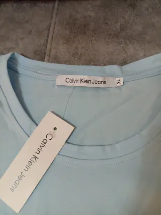 Camiseta Calvin Klein Azul Talla XL 