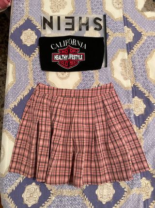 Conjunto Top y Falda Plisada SHEIN