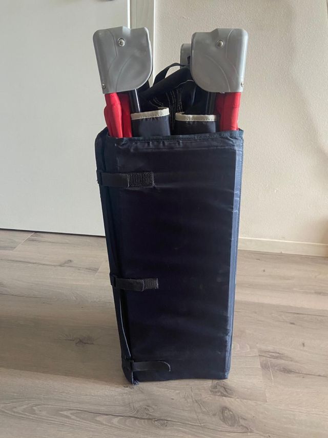 Lettino da campeggio con materassino