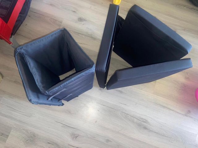 Lettino da campeggio con materassino