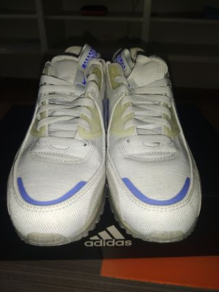 Zapatillas Nike Air Max 90 Blancas y Azules