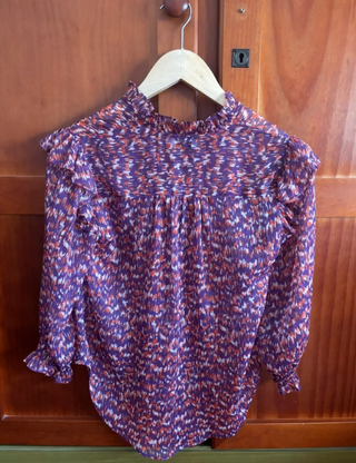 Blusa Rennatta Morada Talla Única