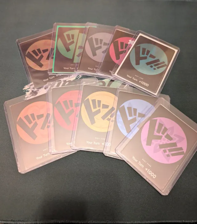 Pack 10 Cartas Don Straw Hat Crew