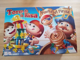 Juego Torre de la Risa y Pincha el Pirata