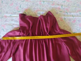 Blusa morada manga 3/4 japonesa