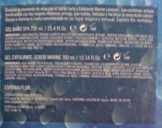 Pack Spa Laisêven Gel Ducha y Exfoliante NUEVO