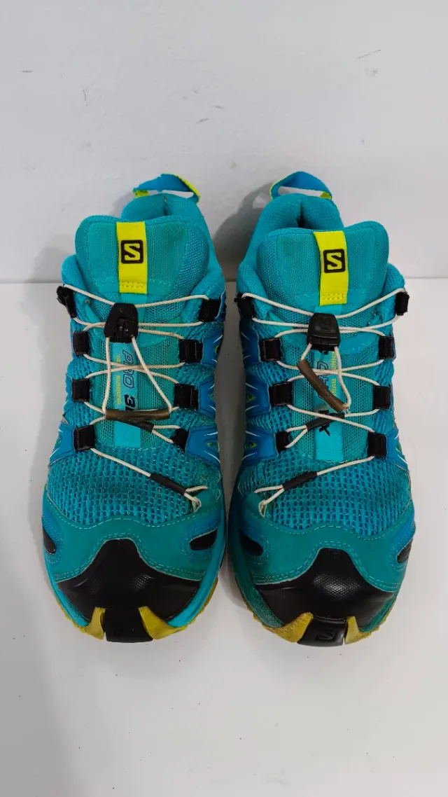 Zapatillas Salomon Trail Running Azul/Amarillo