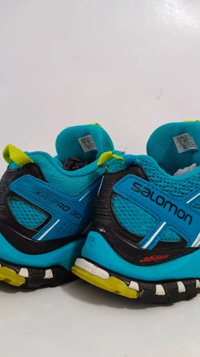 Zapatillas Salomon Trail Running Azul/Amarillo