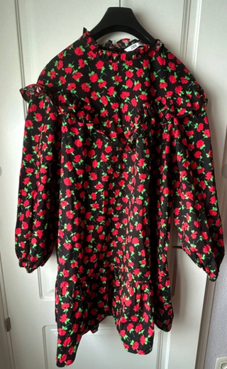 Vestido estampado floral Zara Talla M