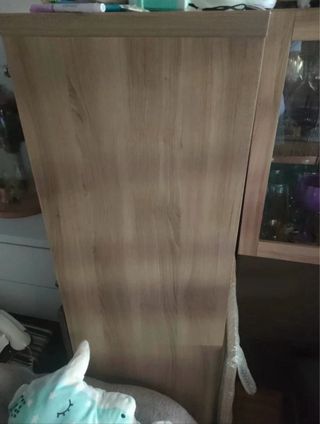 Vitrina Ikea Besta Madera y Cristal