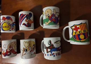 Tazas FC Barcelona Looney Tunes