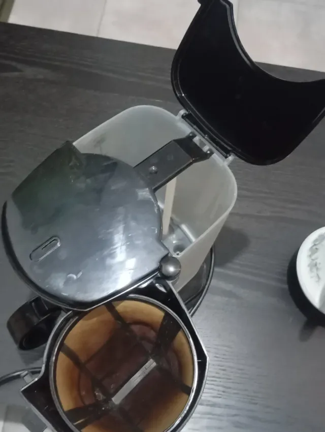 Cafetera Goteo Jarra Cristal Negra