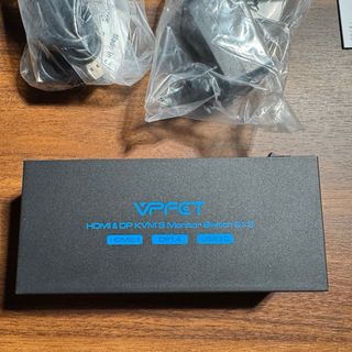 Conmutador KVM 3 Pantallas 2 PC VPFCT