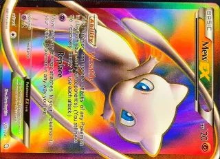 Carta Pokémon Mew EX 120/124