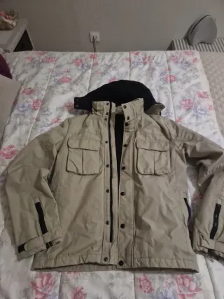 Chaqueta Zara Hombre Beige Talla L