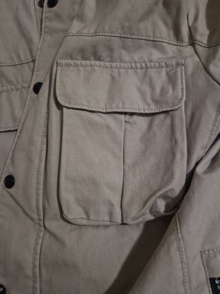 Chaqueta Zara Hombre Beige Talla L